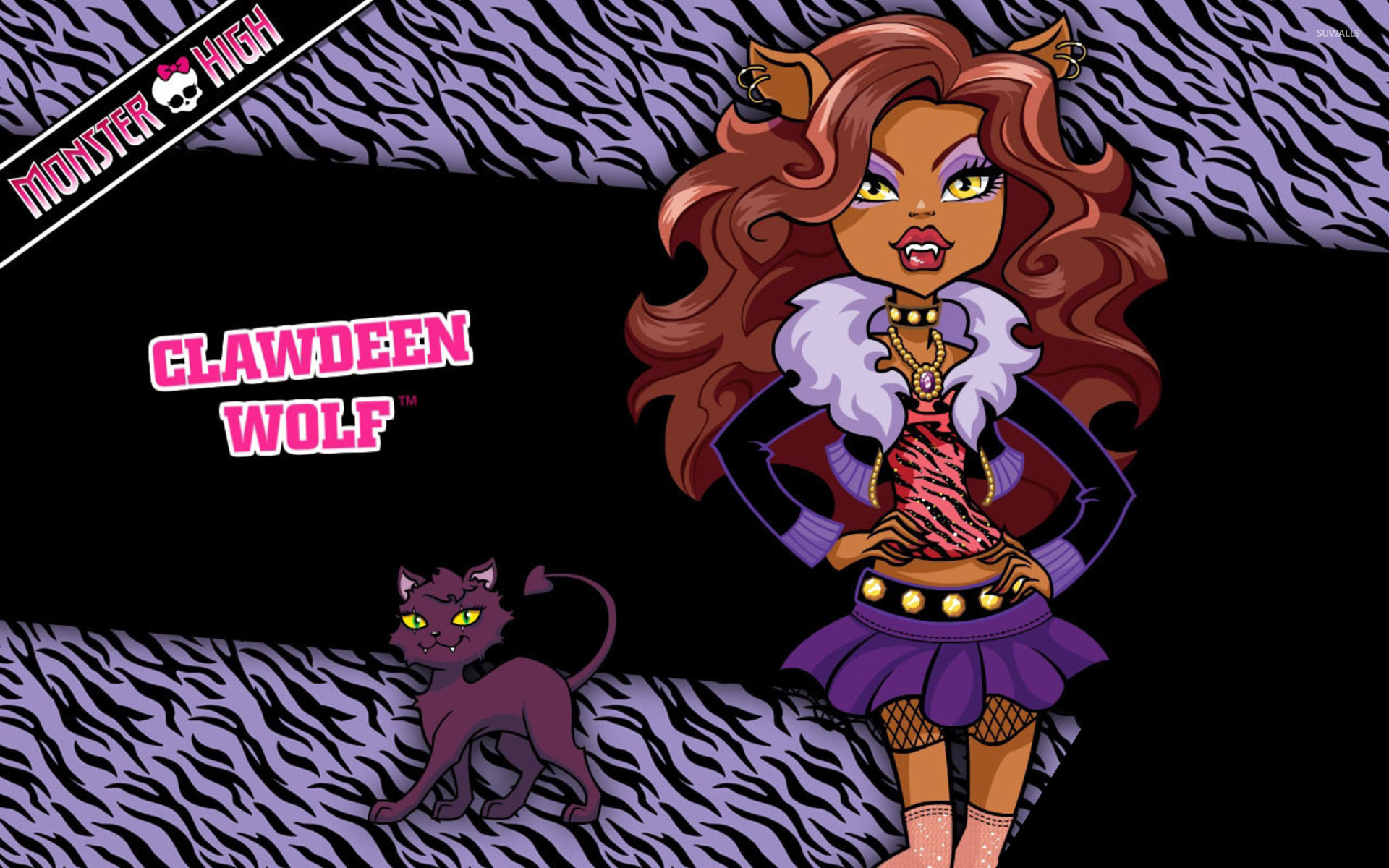 Monster High Clawdeen Wolf Clawdeen Wolf Is The Daughter Of A Werewolf Confident