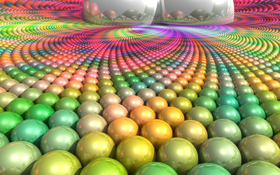 Colorful spheres [5] wallpaper