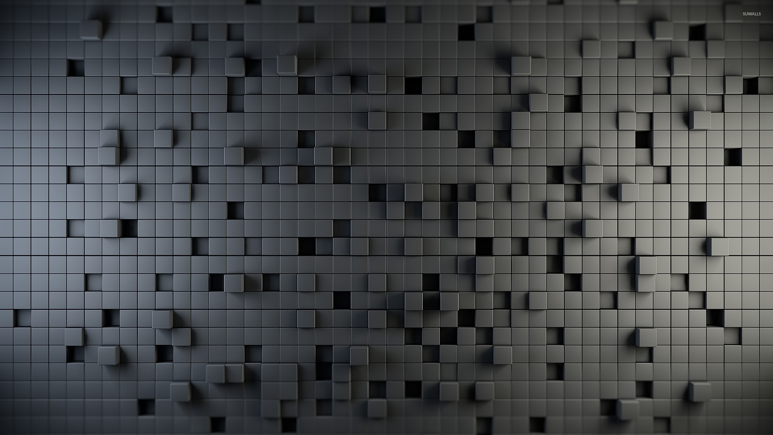 Cube wall Wallpaper 2560x1440.