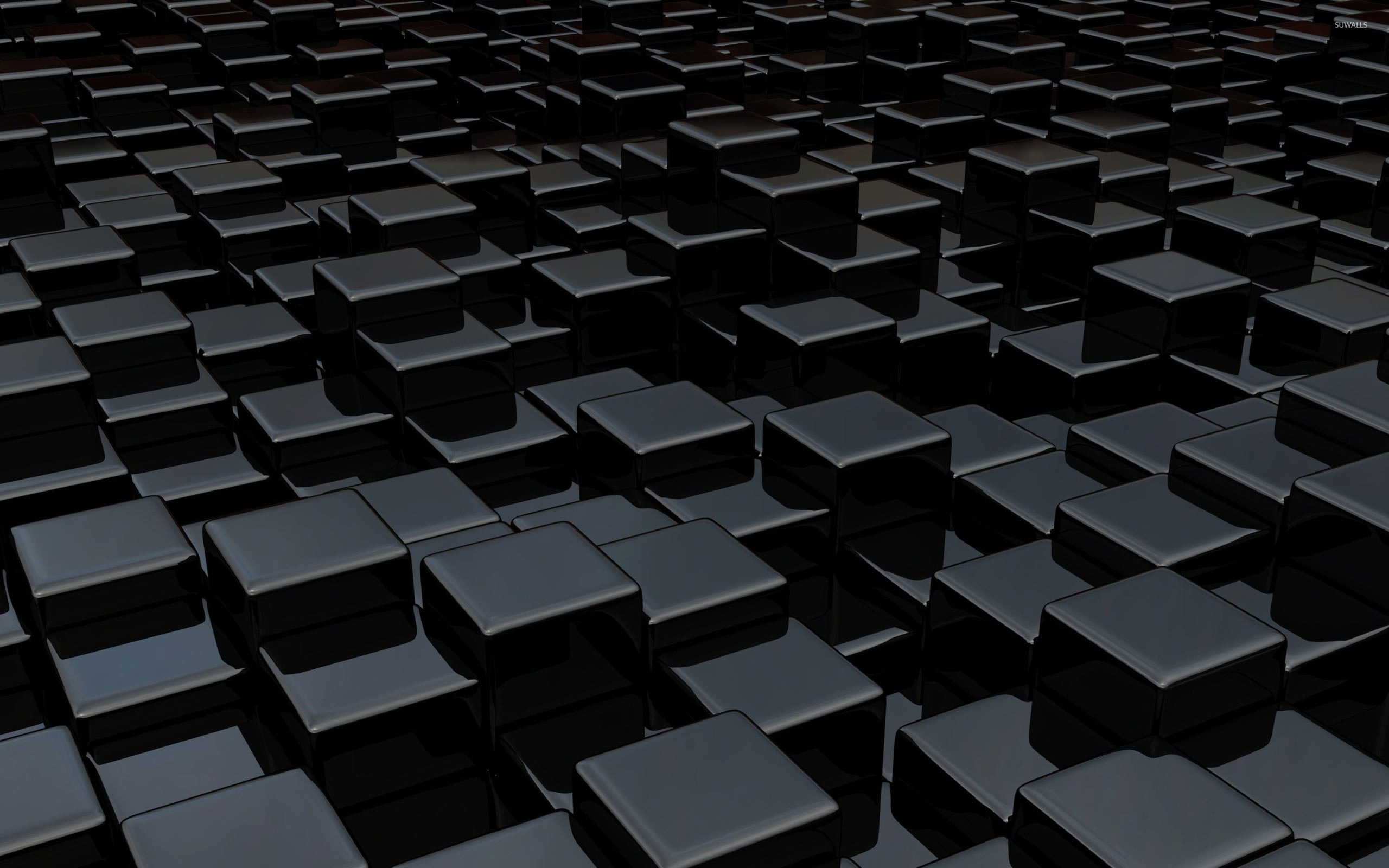 Квадрат 1024. Черные обои. Черный кубик. Черная абстракция. Обои на рабочий стол черные.