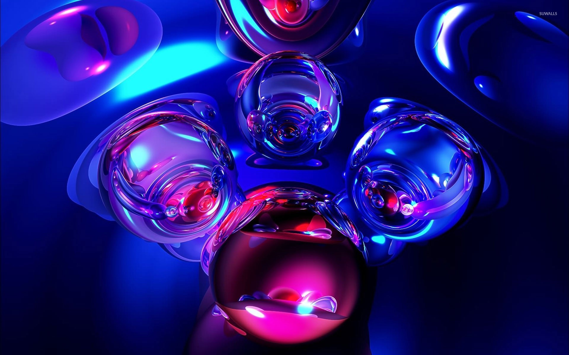 Glass marbles [2] wallpaper - 3D wallpapers - #24790