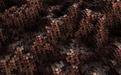 Honeycomb structure Wallpaper