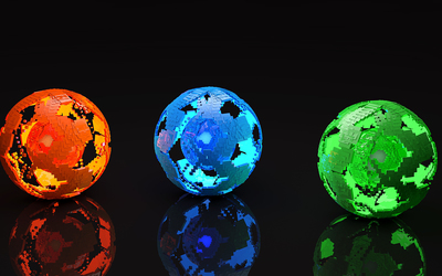Missing pieces from the colorful orbs wallpaper