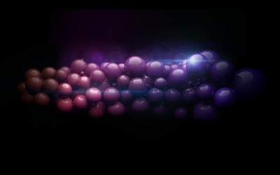 Red and purple balls wallpaper