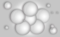 White balls wallpaper 2880x1800 jpg