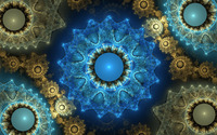 Beautiful fractal wallpaper 2560x1440 jpg