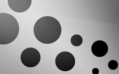Black circles wallpaper