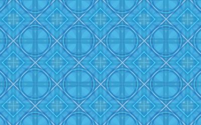 Blue diamond pattern Wallpaper