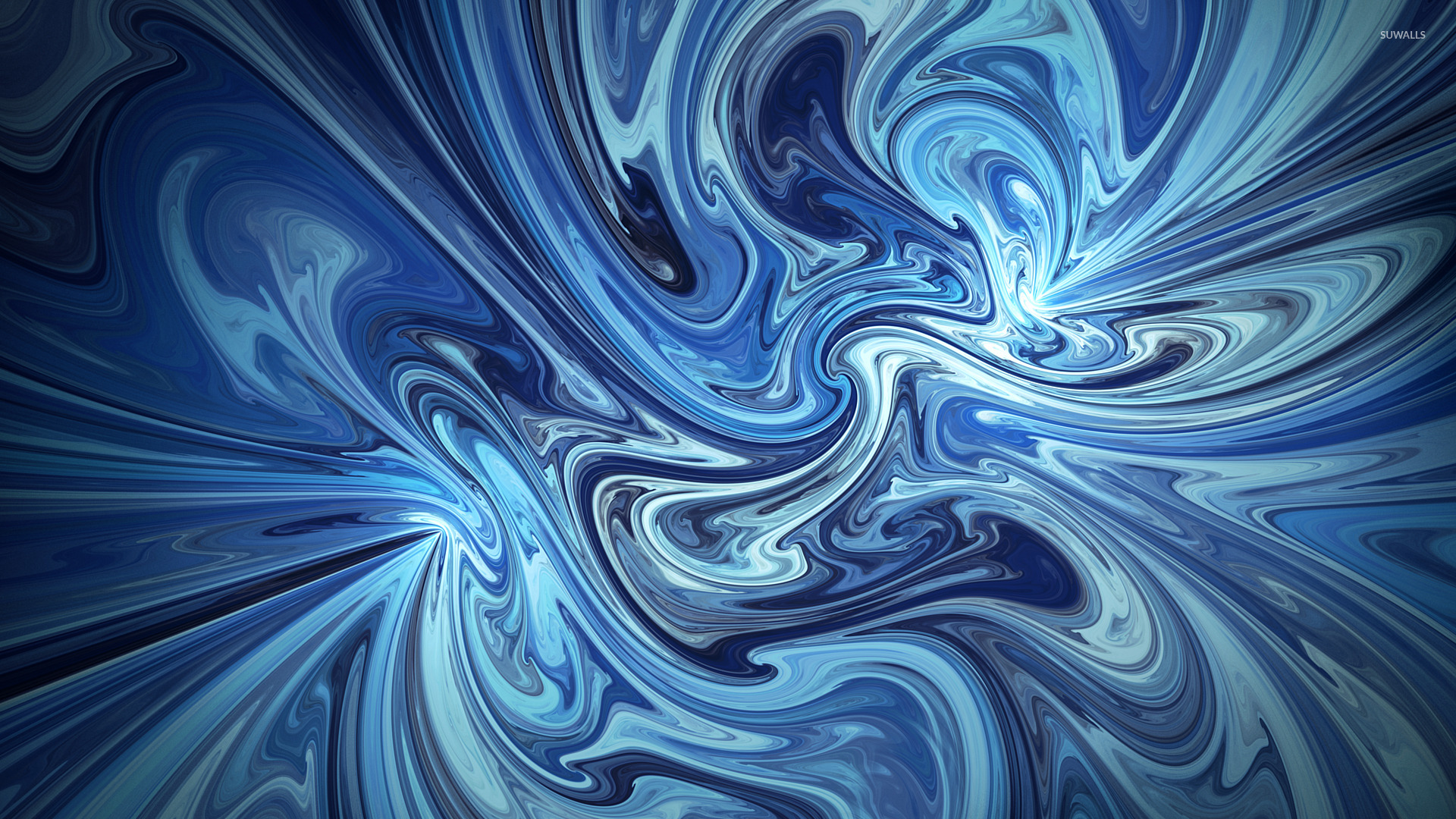 Desktop Wallpaper Abstract Blue