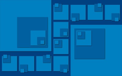 Blue squares [2] wallpaper