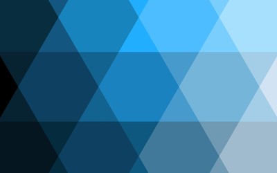 Blue triangles Wallpaper
