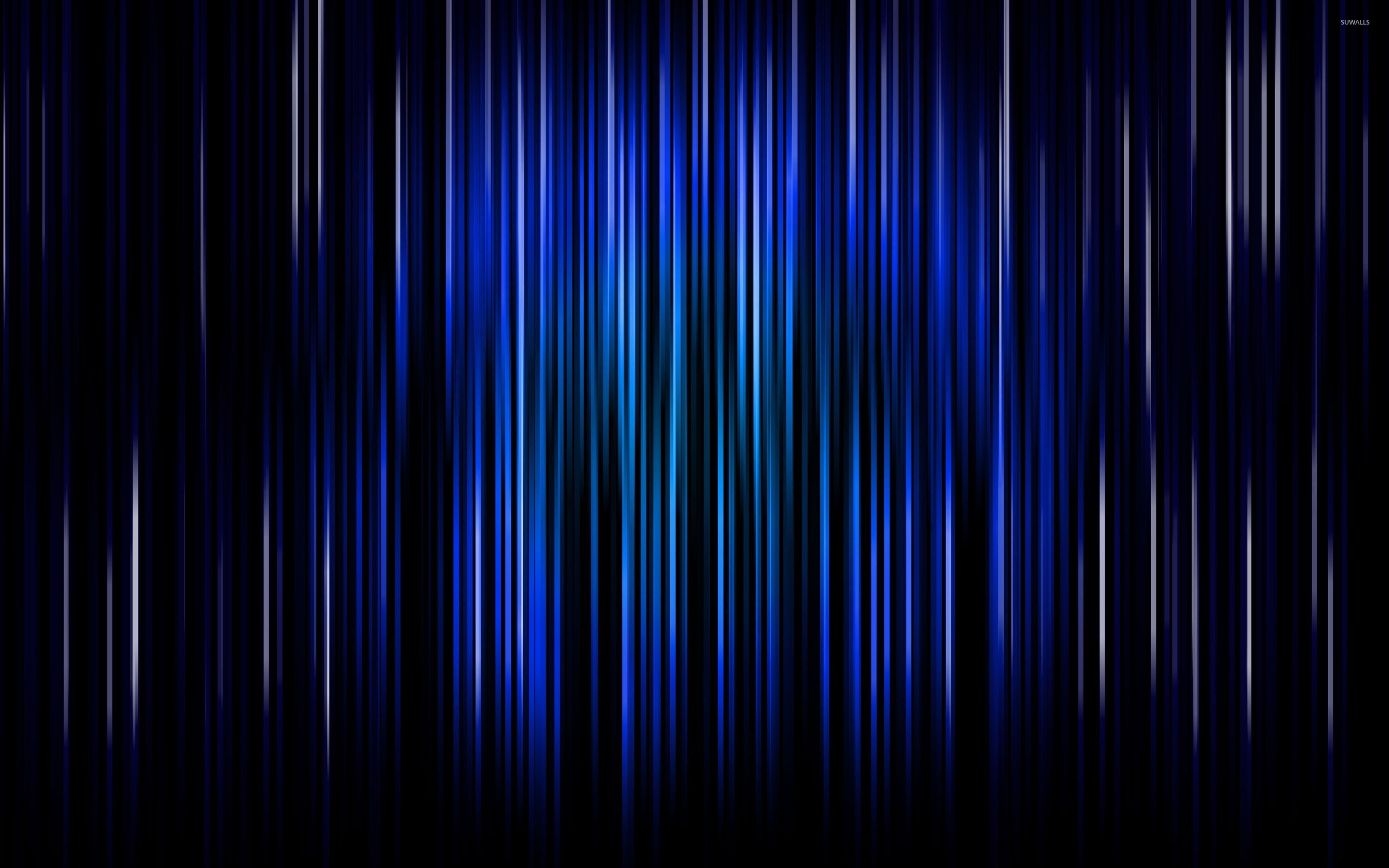 Blue vertical lines wallpaper