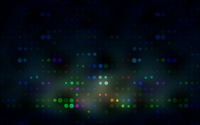Blurred dots Wallpaper