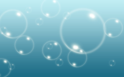 Bright bubbles wallpaper