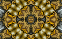 Brown fractal circles wallpaper 1920x1080 jpg