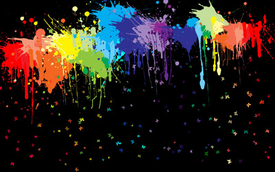 Color Splash wallpaper