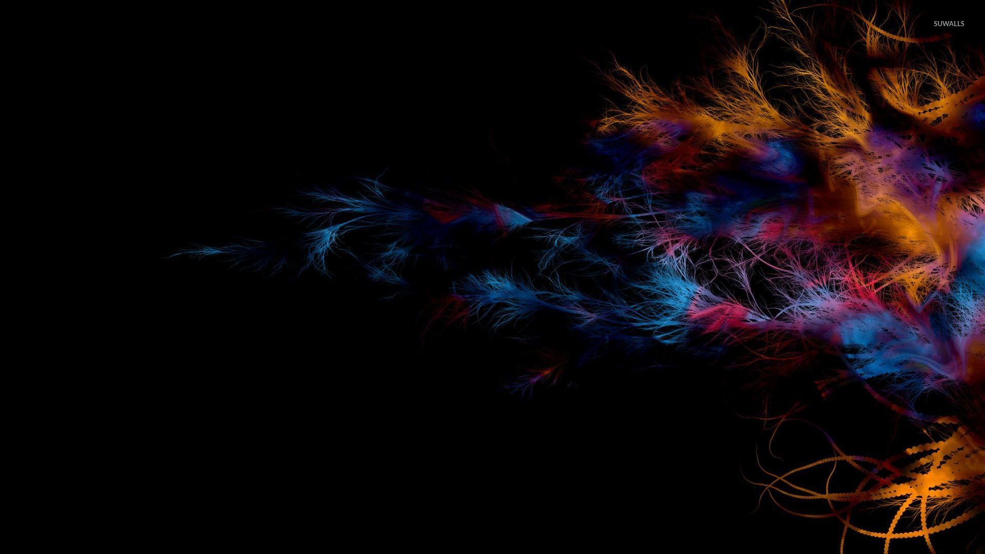 Colorful branches wallpaper - Abstract wallpapers - #53833