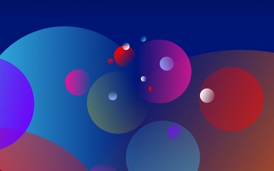 Colorful circles [5] Wallpaper