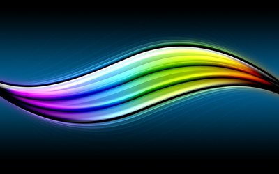 Colorful curves [7] wallpaper