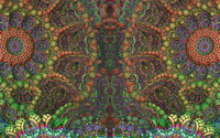 Colorful fractal shapes wallpaper 1920x1200 jpg