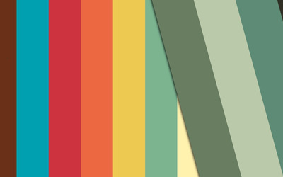Colorful stripes wallpaper