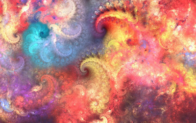 Colorful swirls [2] wallpaper
