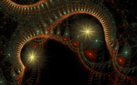 Fractal arches on top of the bright lights wallpaper 1920x1200 jpg