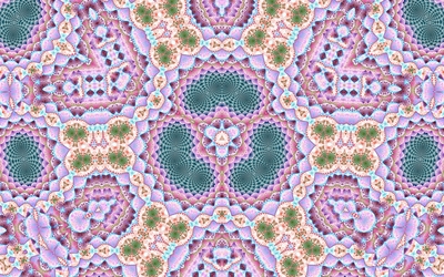 Fractal kaleidoscope [2] wallpaper