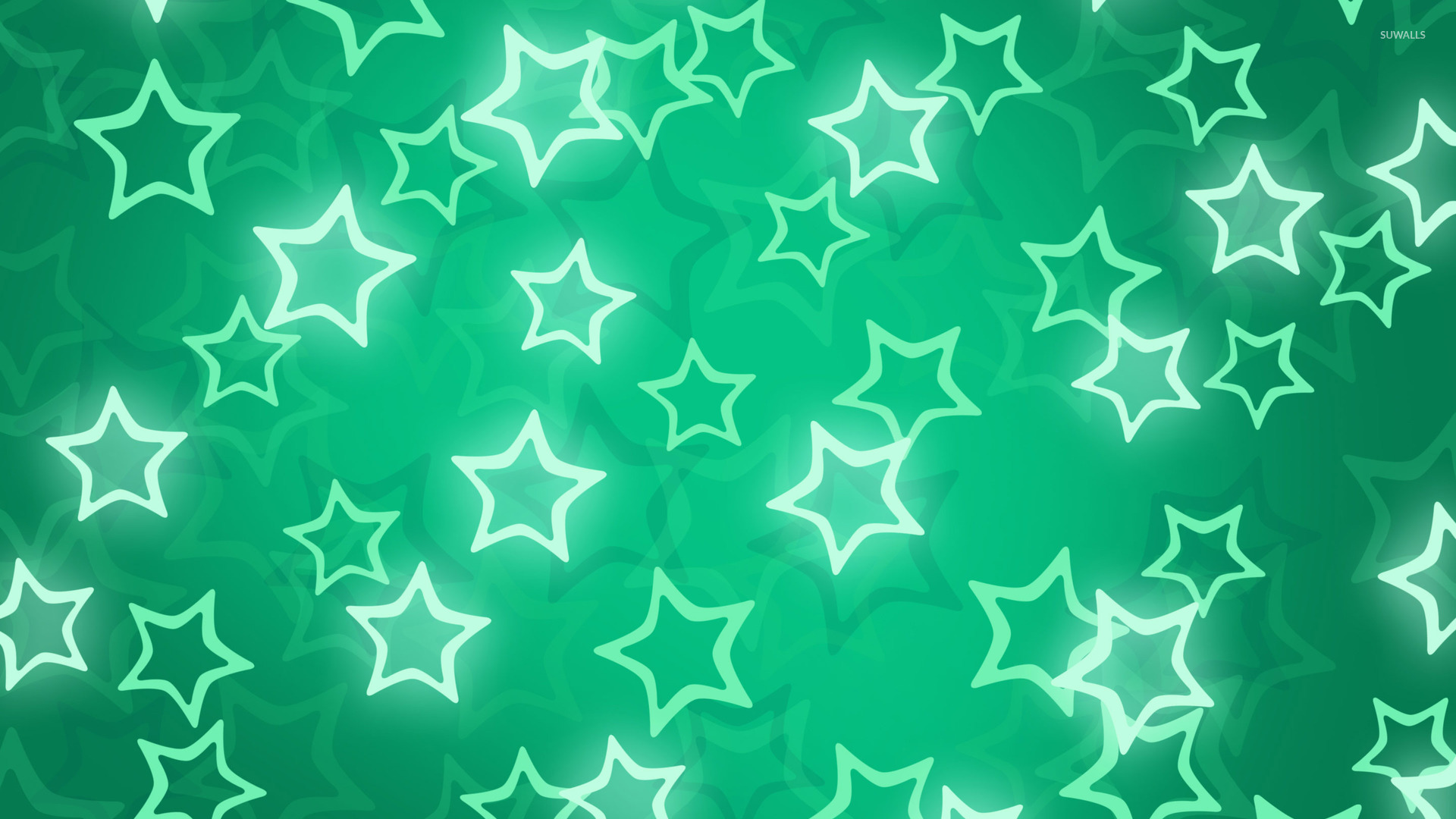 Glowing star pattern wallpaper - Abstract wallpapers - #23777