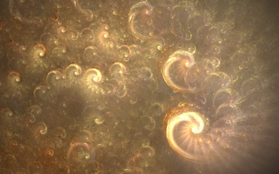 Golden swirls [2] wallpaper
