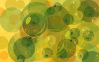 Green bubbles [2] wallpaper 2880x1800 jpg