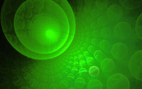 Green bubbles wallpaper 1920x1200 jpg
