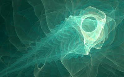 Green fractal [2] wallpaper