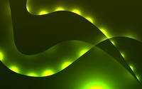 Green glowing waves wallpaper 1920x1080 jpg