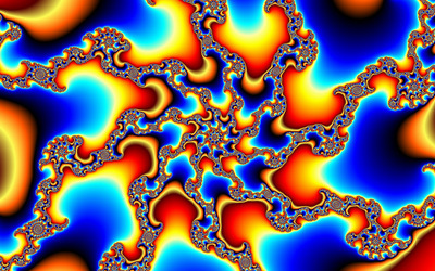 Hypnotic swirl wallpaper