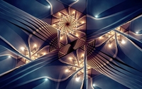 Lit fractal wallpaper 1920x1080 jpg