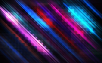 Multicolored squares and lines Wallpaper