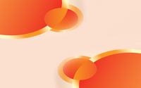 Orange overlapping circles wallpaper 1920x1200 jpg