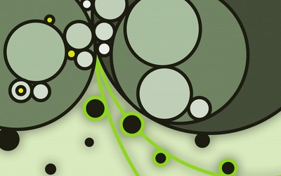 Overlapping circles [2] wallpaper