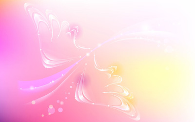 Pink sparkling wings wallpaper