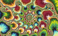 Psychedelic fractal design wallpaper 2560x1440 jpg