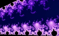 Purple fractal [2] wallpaper 1920x1200 jpg