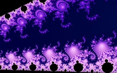 Purple fractal [2] wallpaper