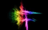 Rainbow lights wallpaper 2560x1600 jpg