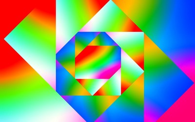 Rainbow spiral [2] Wallpaper