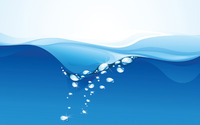Shiny bubbles in the water wallpaper 1920x1080 jpg