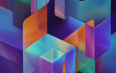 Shiny cubes [2] wallpaper