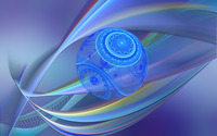 Sphere and curves wallpaper 1920x1200 jpg