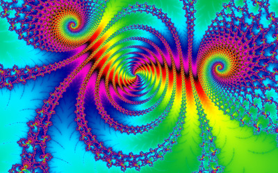 Spiral fractal [2] wallpaper