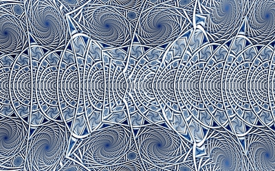 Spiral pattern wallpaper